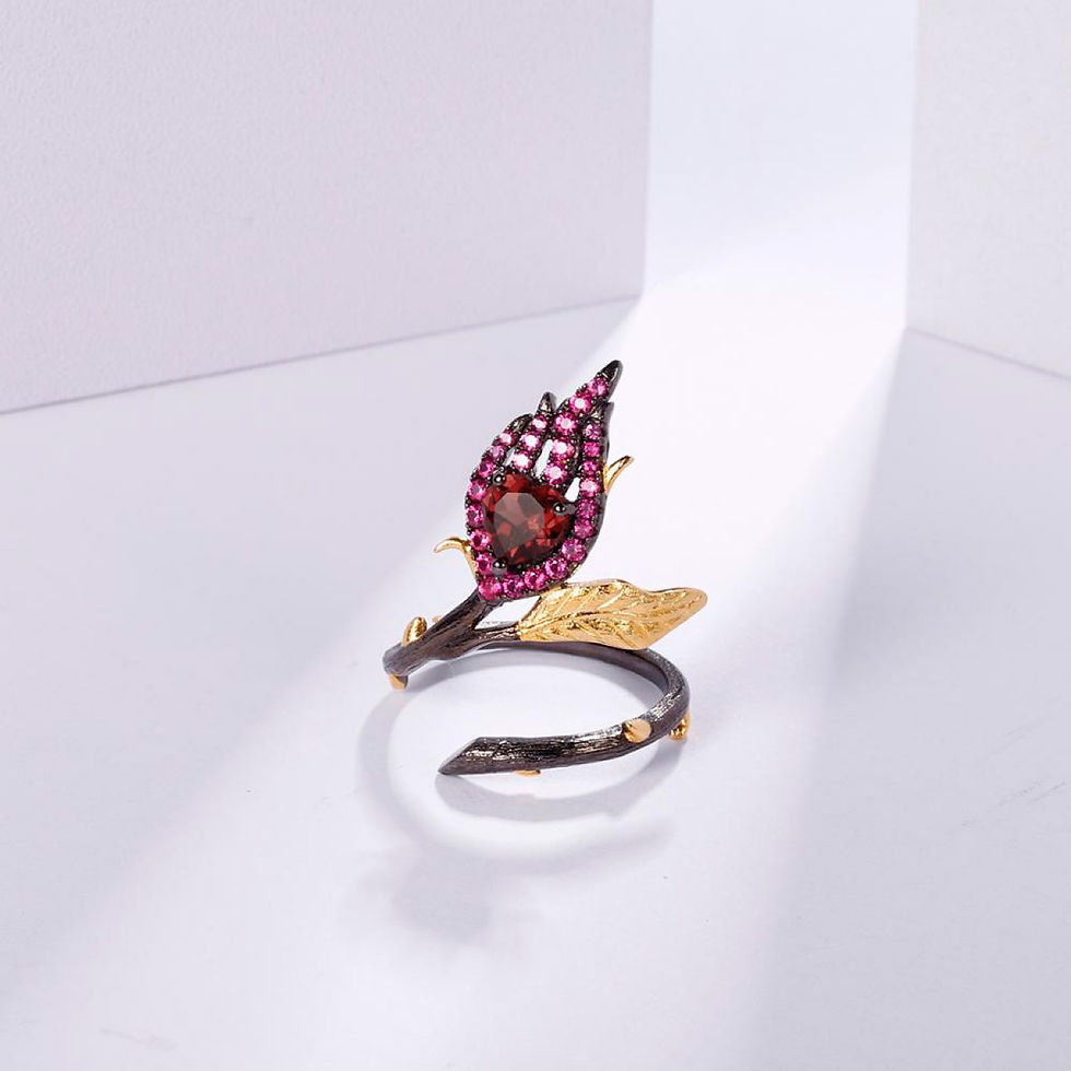 Miniatura: Anillo de plata Lavish Beauty