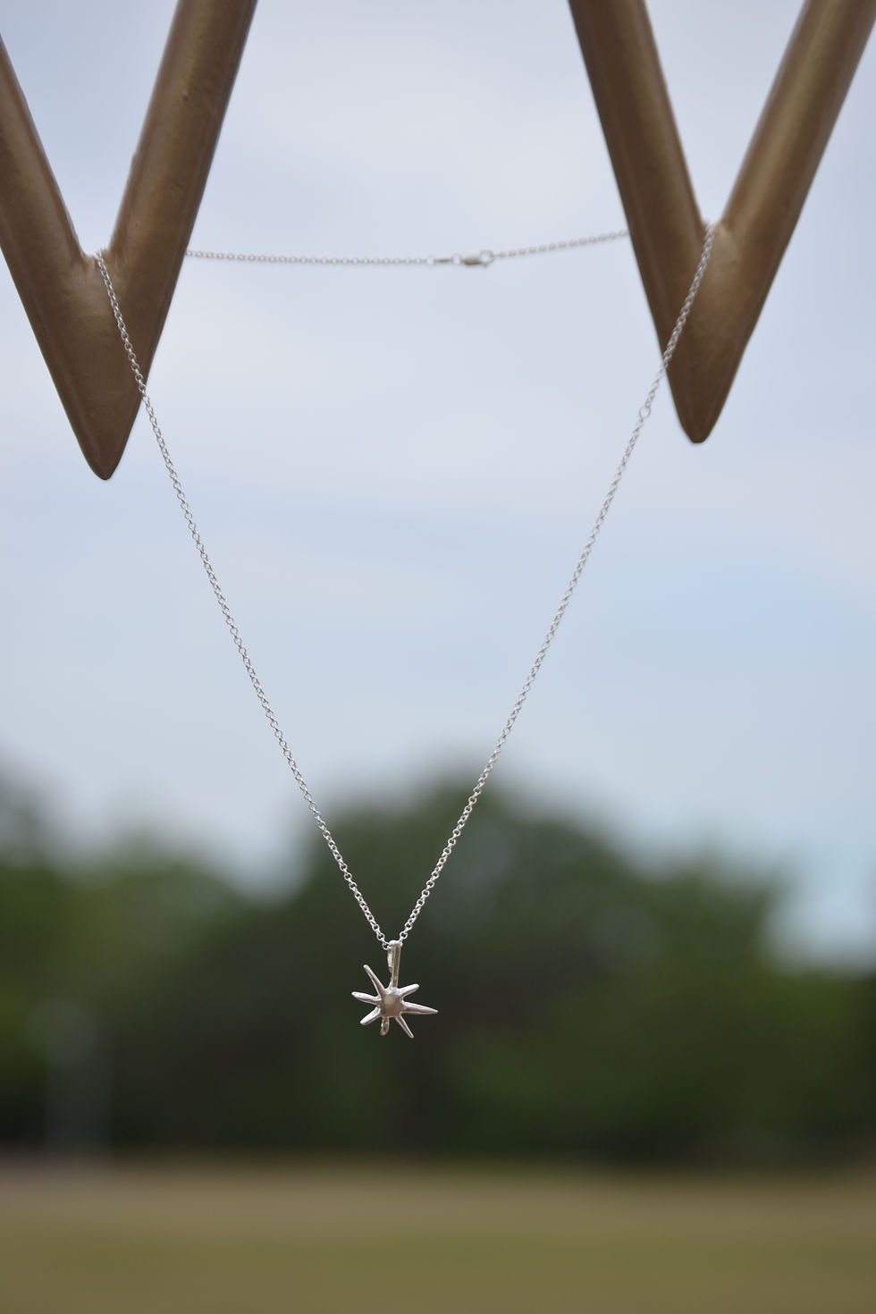 Thumbnail: Liza's Light Charm Necklace - Silver