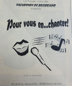 2007-Pour vous en...chanter