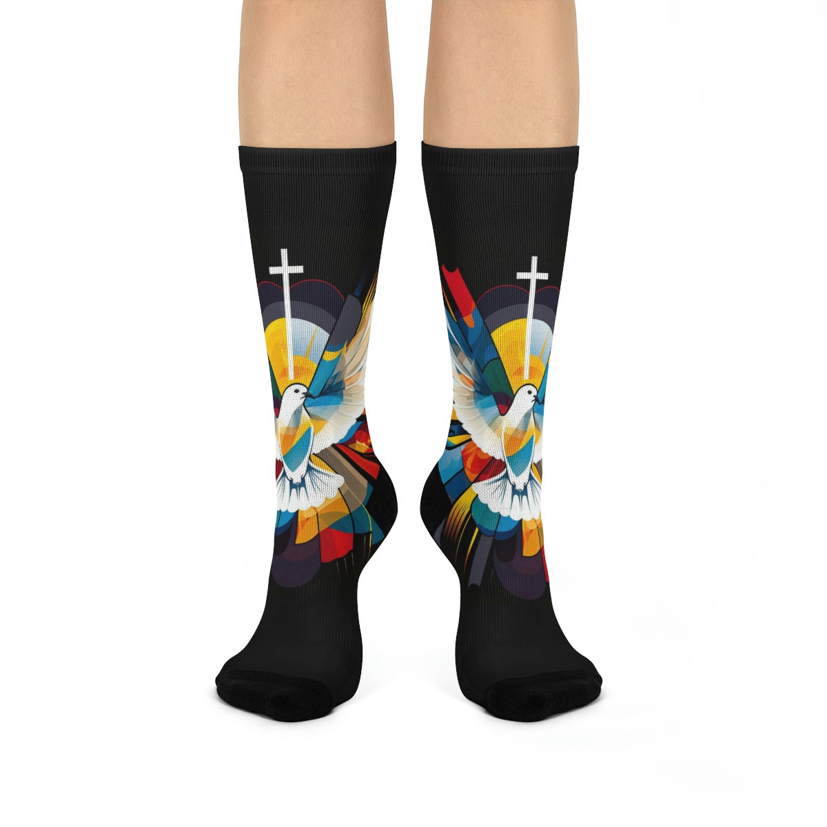 Dove Holy Spirit - Socks
