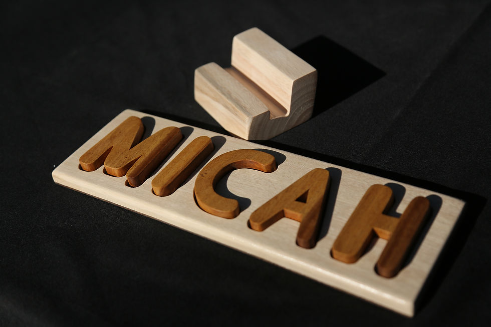 Thumbnail: Custom Name Puzzle