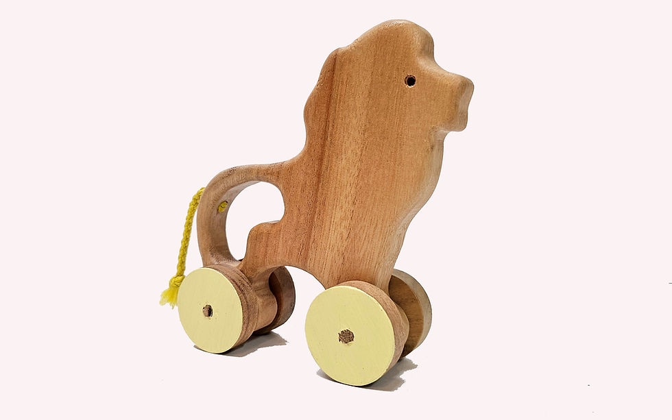 Thumbnail: Lion Push toy