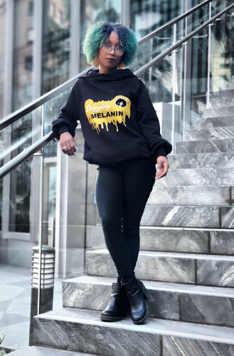 dripping melanin sweatshirt
