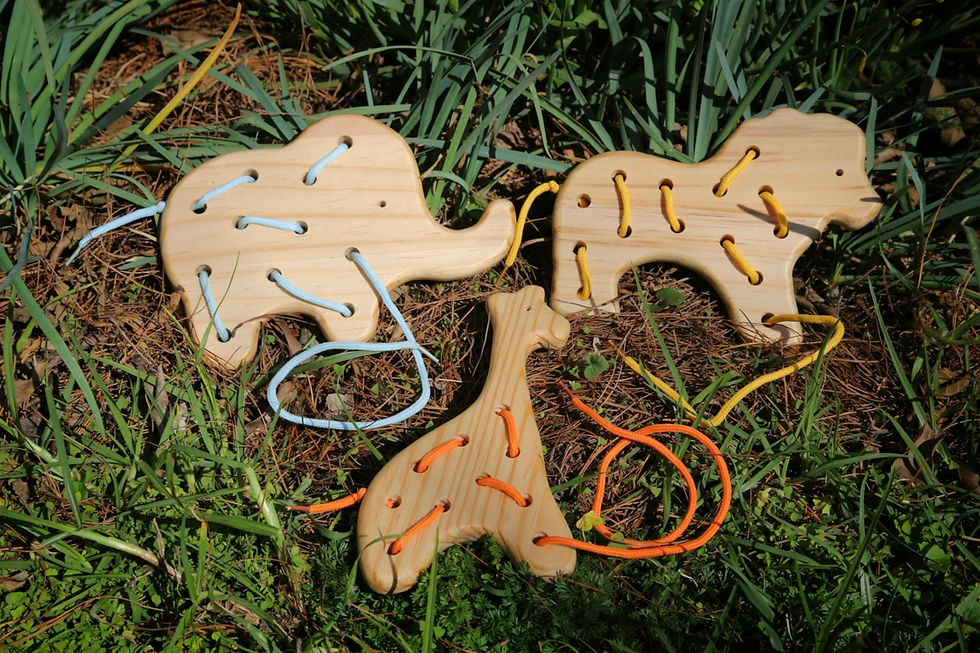 Thumbnail: Elephant Lacing Toy