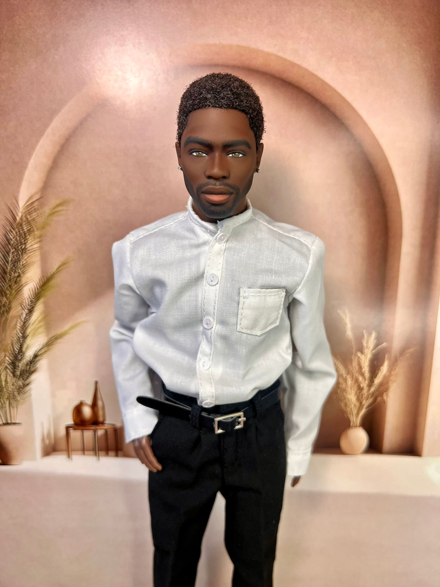 Custom Jon Looks Doll