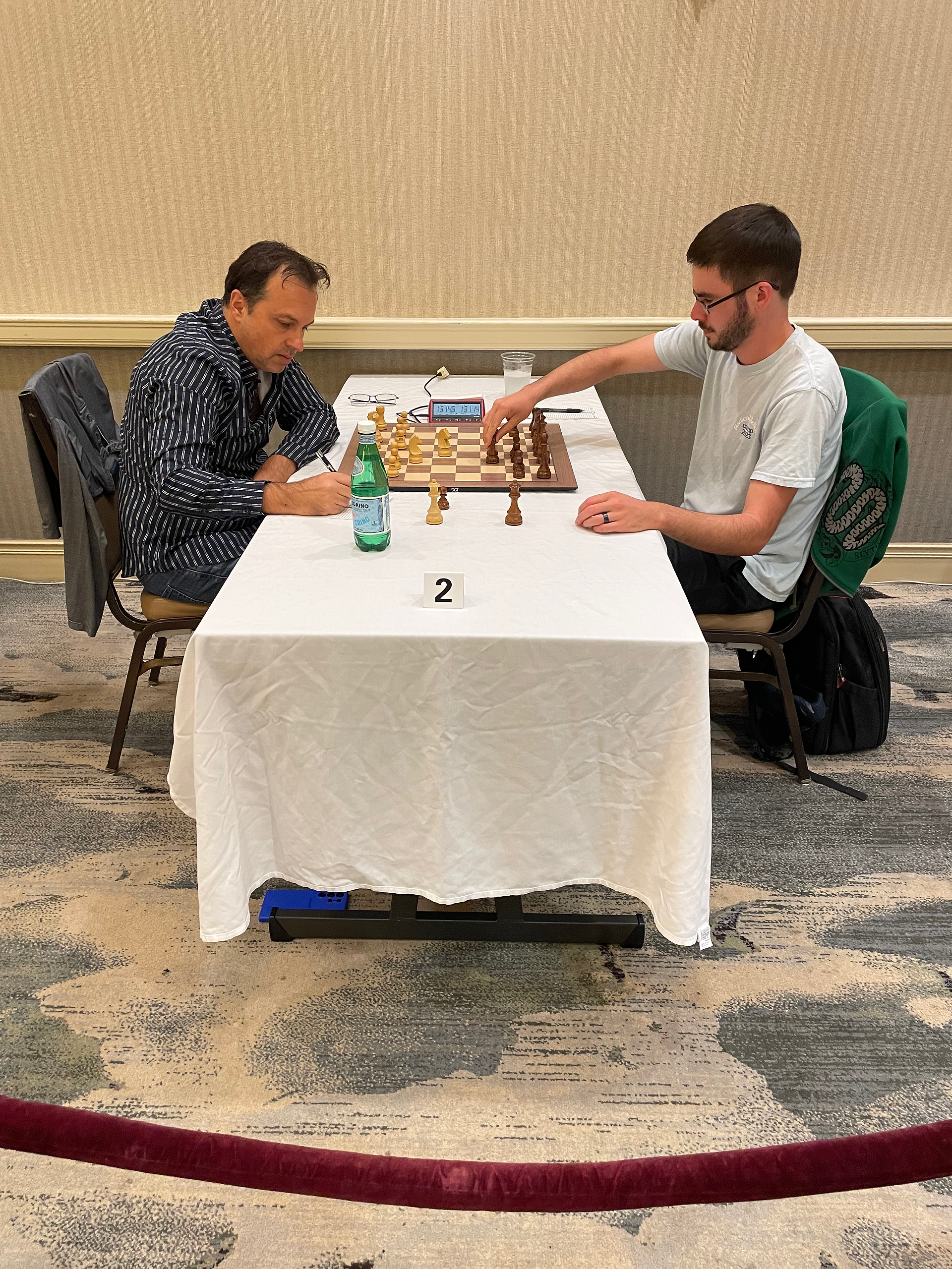 GM Nikola Mitkov vs. IM John Ludwig