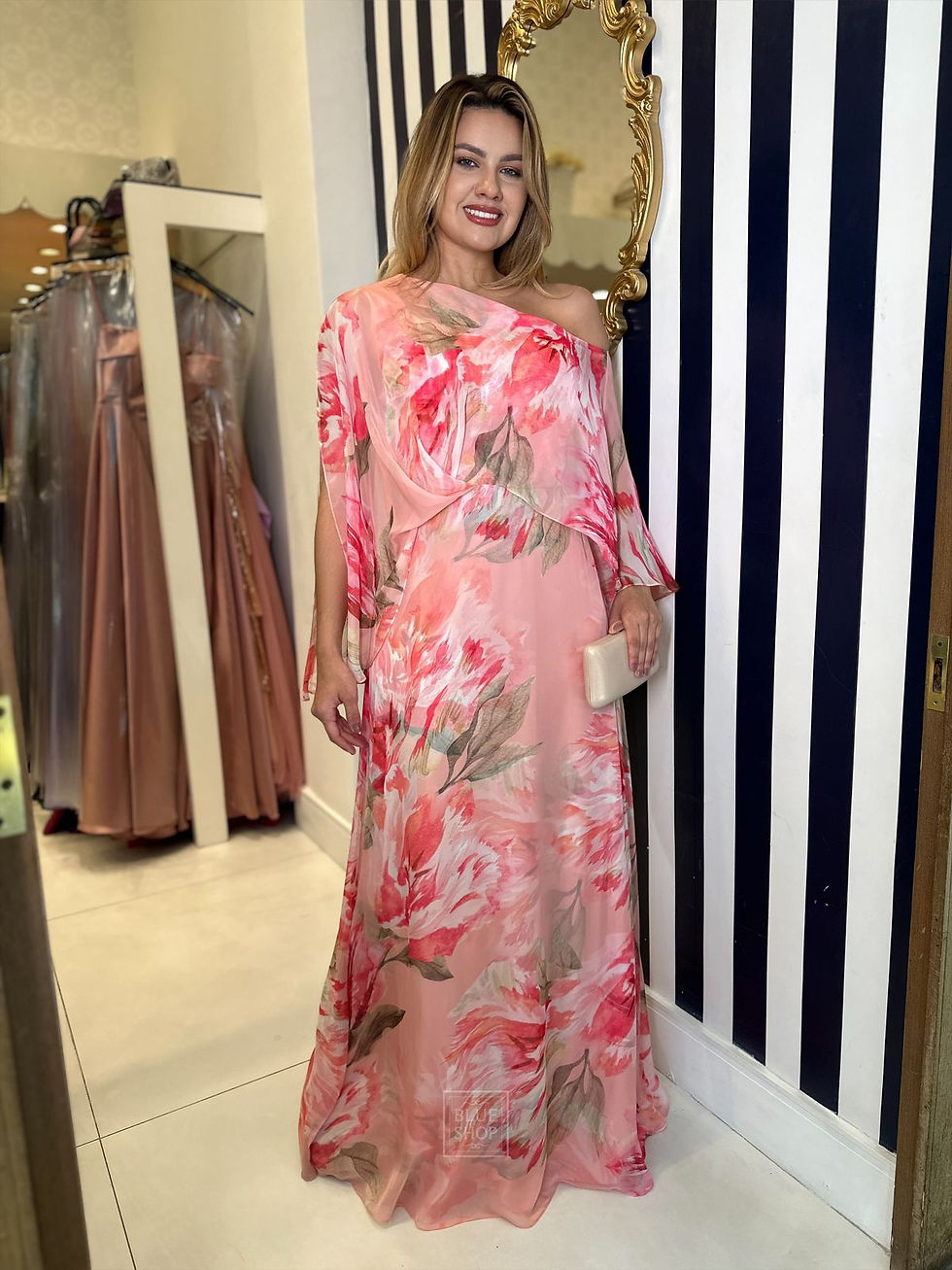 Vestido estampado floral
