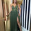 Miniatura: Vestido de festa verde oliva