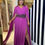 Miniatura: Vestido de festa plus size rosa
