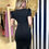 Miniatura: Vestido midi com cinto e manguinhas