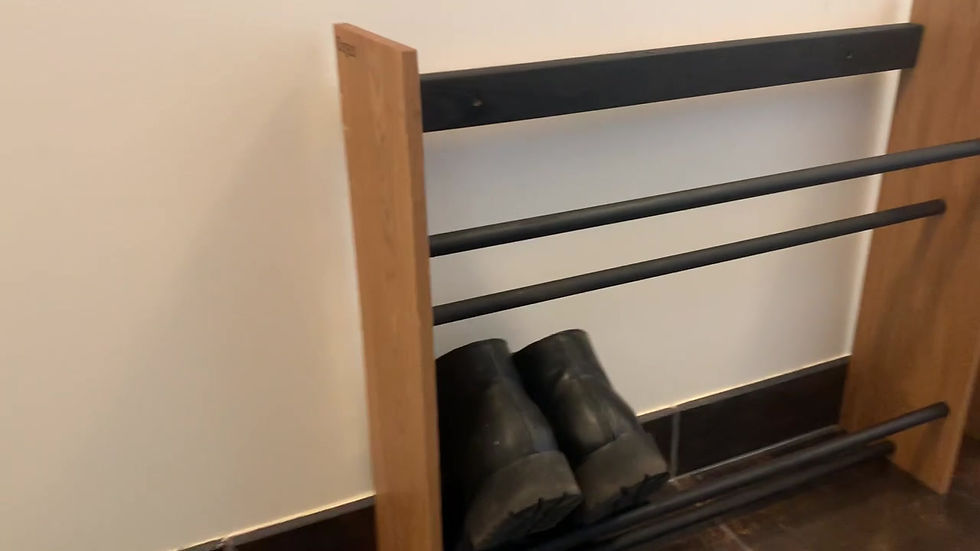 Miniaturebillede: Skoreol til væg & gulv