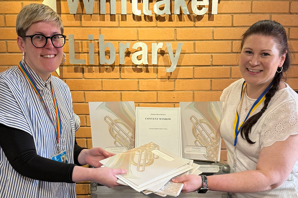 2025 collaboration between SITF, The Whittaker Library and Joanna Hersey