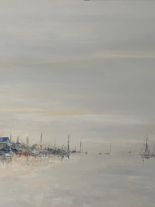 Reflections Harborside
24x36, oil on canvas