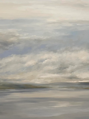 oil painting of sailor's sky
48x60