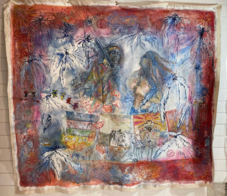 Summer Of Love
77x72, oil on canvas