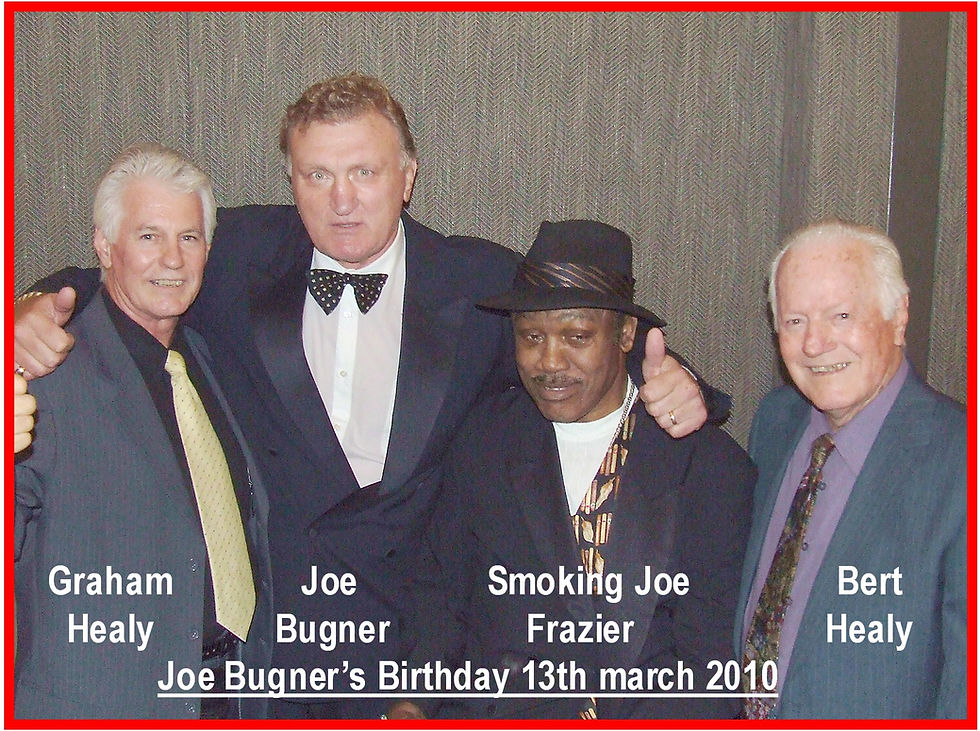 Memorable Moments from Grandad Healy's Boxing Days