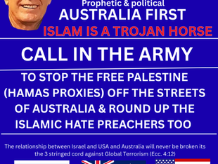 GET THE PRO PALESTINE (HAMAS PROXIES) OFF THE STREETS OF AUSTRALIA (CALL IN THE ARMY )