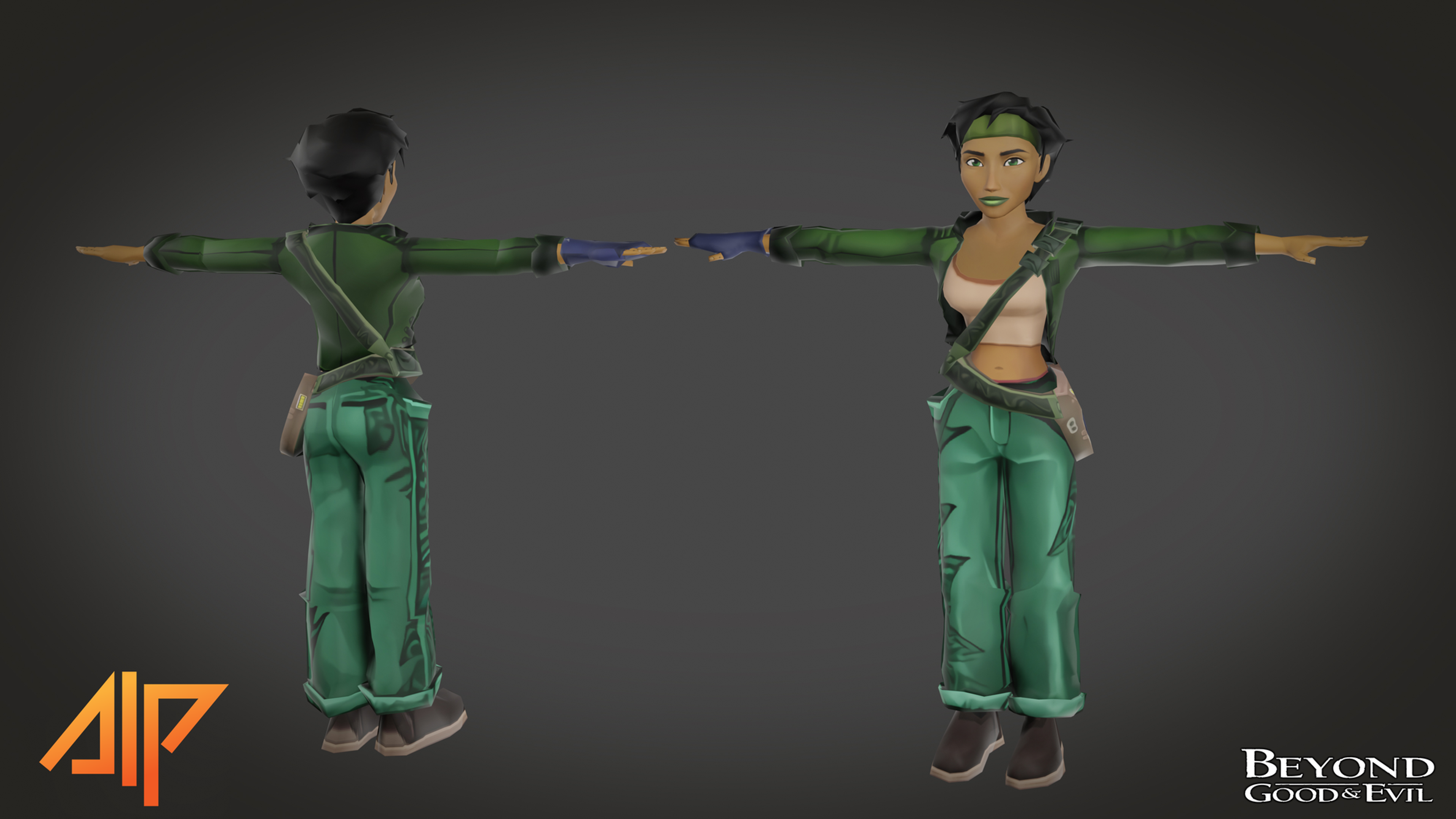 Beyond Good and Evil HD Jade 3D Model Extracting Service