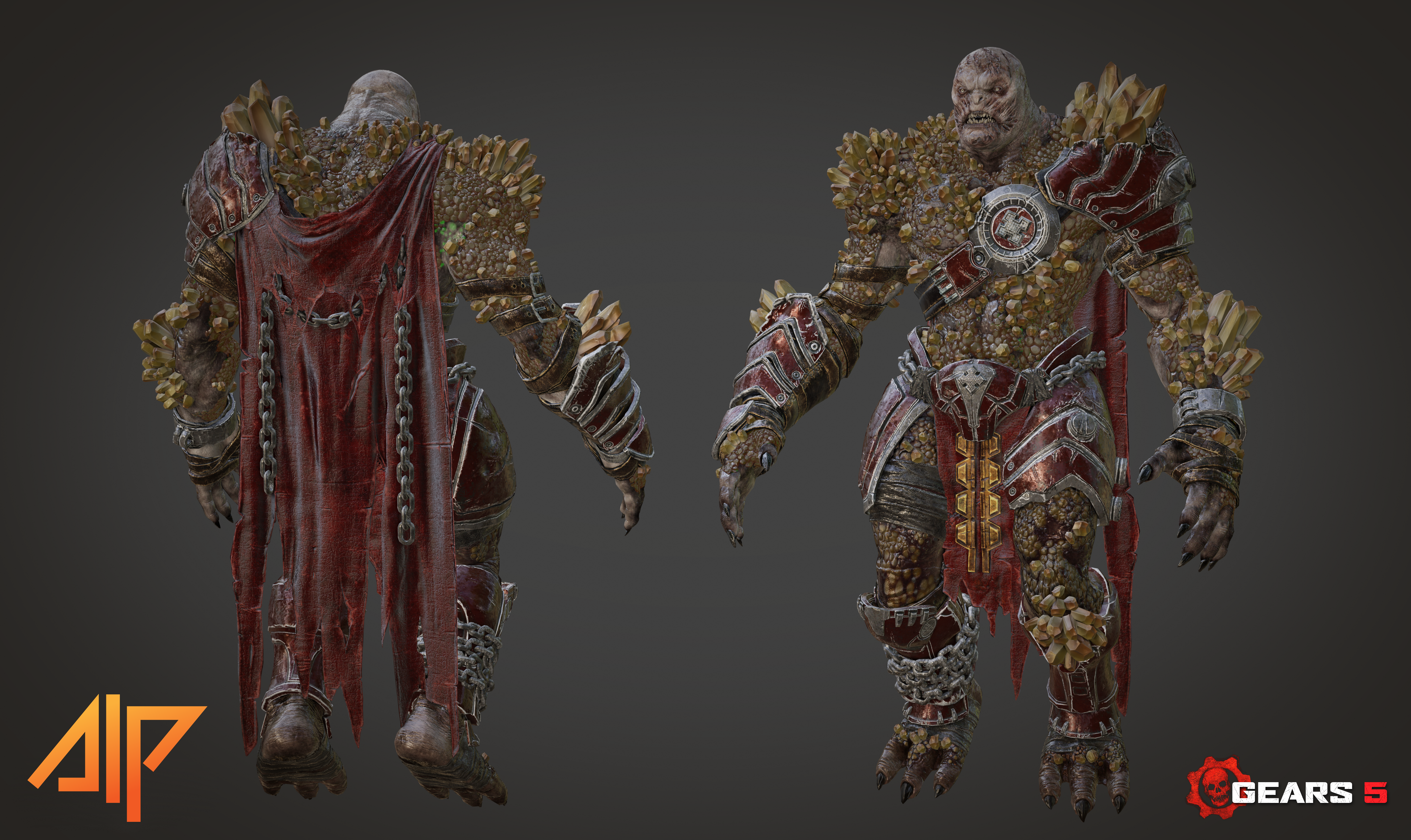 Gears 5 Warden Helmetless 3D Model Extracting Service