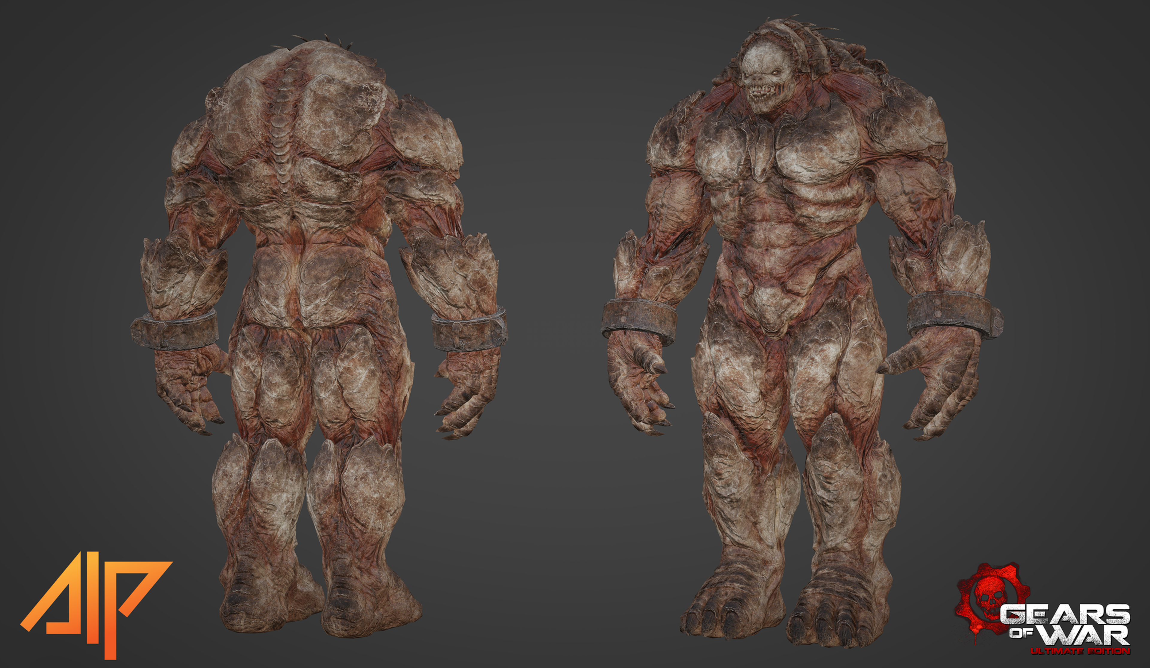 Gears of War Ultimate Edition Berserker 3D Model Extracting Service