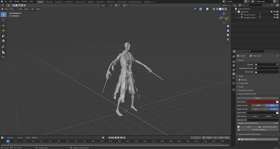Miniaturbild: Hunt Showdown Assassin 3D Model Extracting Service