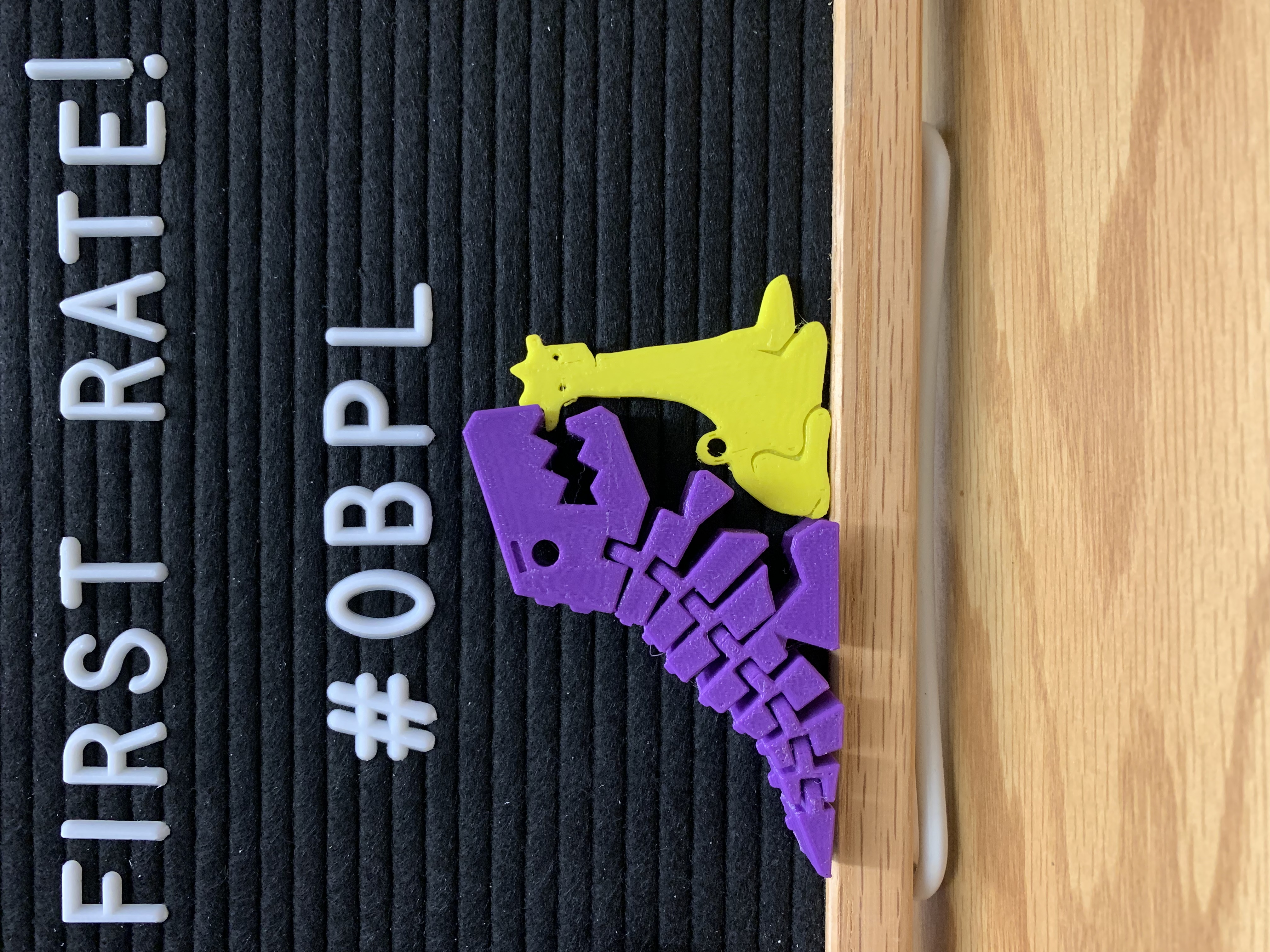 OBPL 3D printing examples