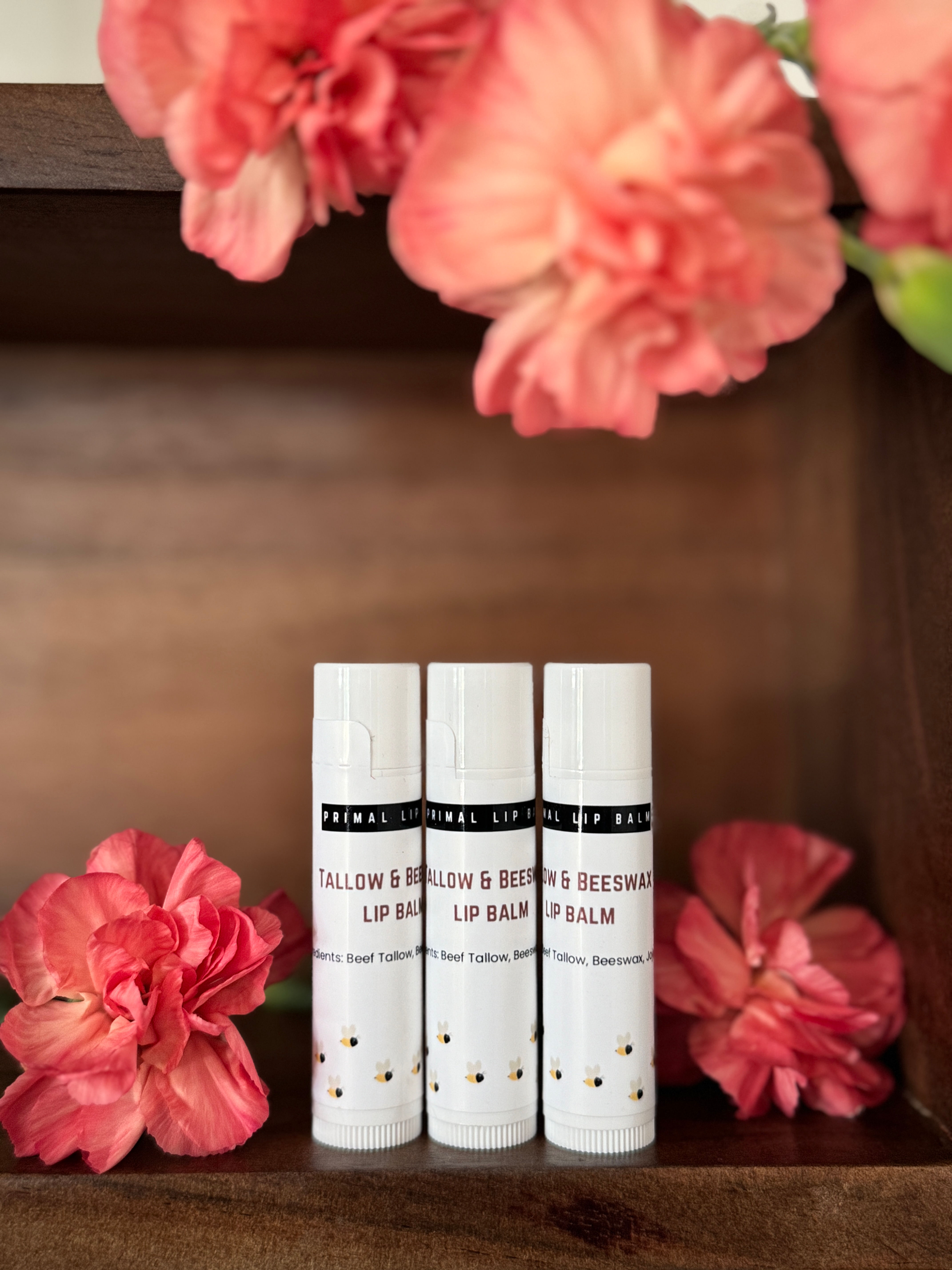 Lip Balm *Tallow & Beeswax* 3-Pack