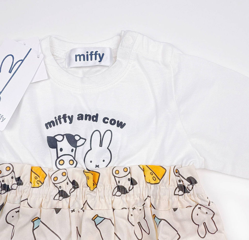 縮圖：日本直送 Miffy 長身上衣（90/100碼)