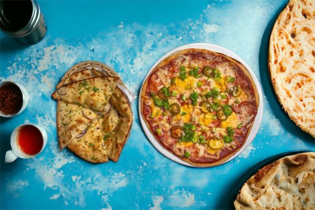 Arranged Food and Objects