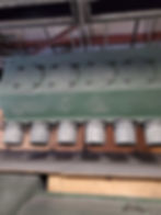 DCU had some first iteration doors installed that would allow lead dust to escape when a purge cycle was initiated.