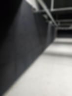 Shot up ballistic rubber tiles