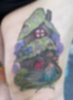 mushroom fairy house