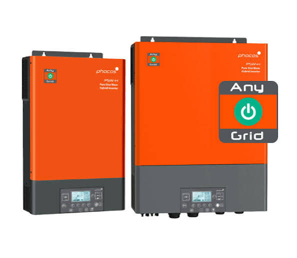 Inversor híbrido Phocos Any-Grid 6.5kW 48V 120V