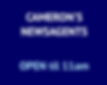 Cameron's newsagent | inPotton