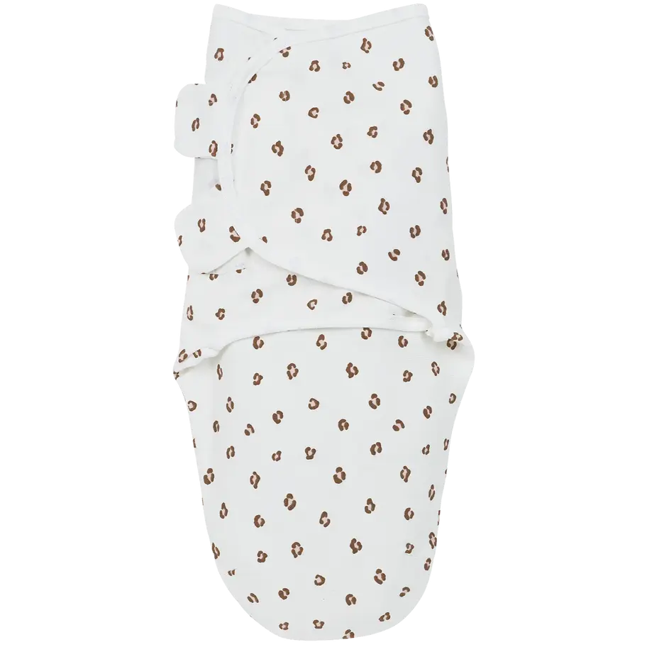 Meyco Baby Pucksack Swaddle – Punkte Muster, Rosa, Baby-Pucksack