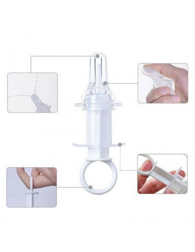 Haakaa Baby Spritze – Detailansicht mit weicher Silikonspitze