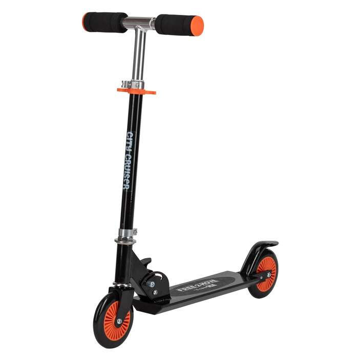 Free 2 Move Kinder Scooter in Schwarz – klappbar mit höhenverstellbarem Lenker