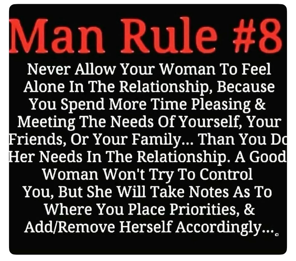 Man Rule #8 (from the Hollow Archives)