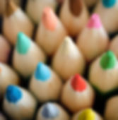 Des crayons