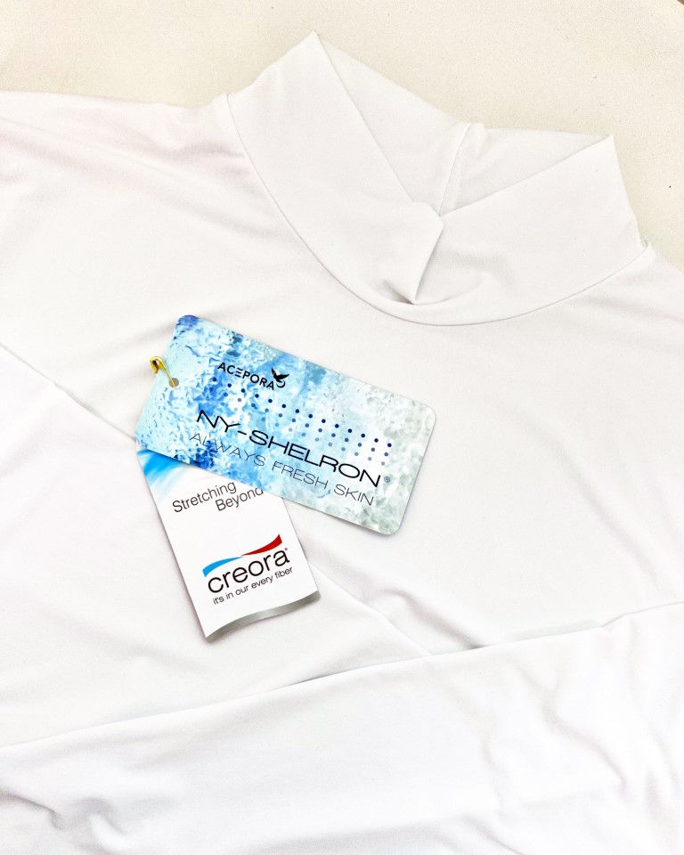 ภาพขนาดย่อ: เสื้อชั้นในสำหรับเล่นกอล์ฟสตรี เสื้อยืดเท่ Summer Golf Wear ไซส์ใหญ่