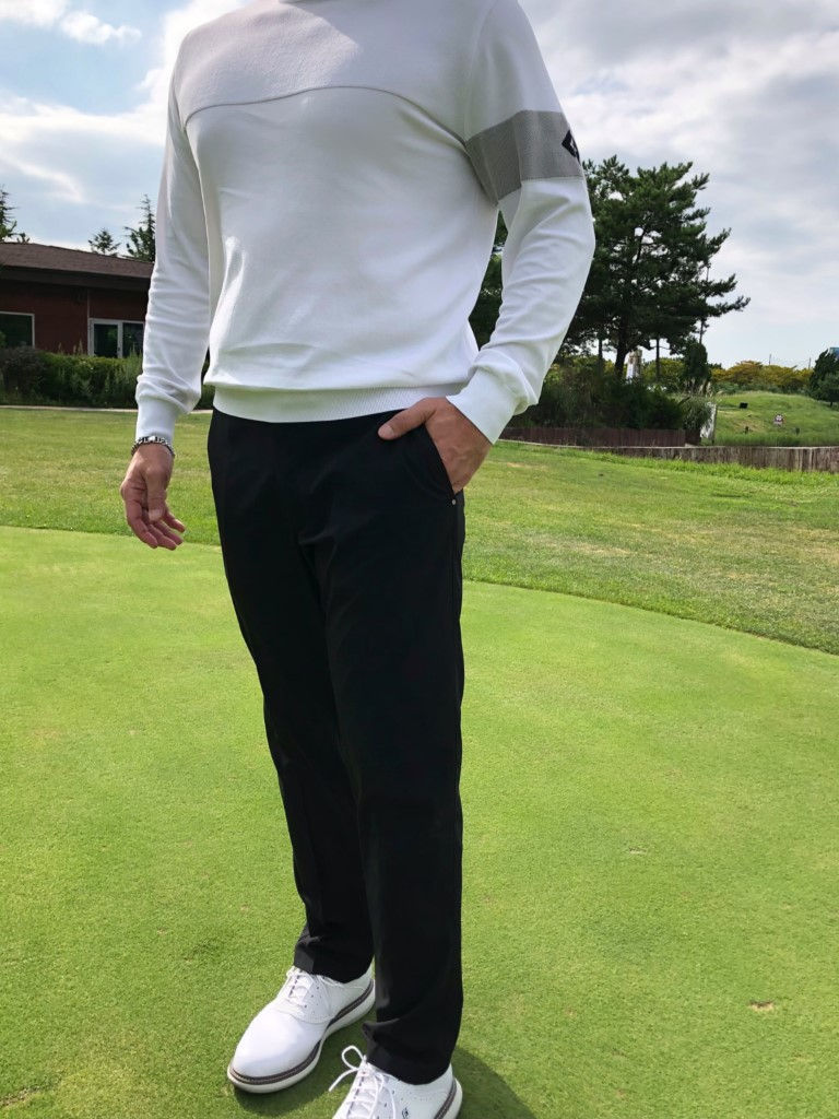 ภาพขนาดย่อ: กางเกงกอล์ฟผู้ชาย ชุดกอล์ฟผู้ชาย ฤดูใบไม้ผลิ ฤดูร้อน สแปนเด็กซ์ เสื้อผ้ากอล์ฟ