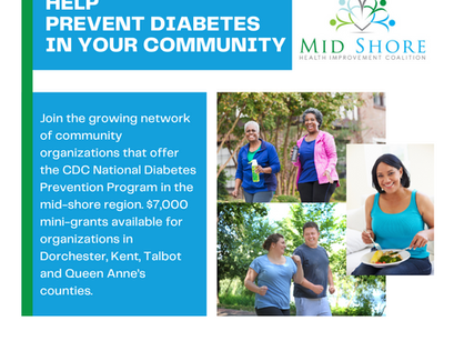 Mini-grants available for Diabetes Prevention