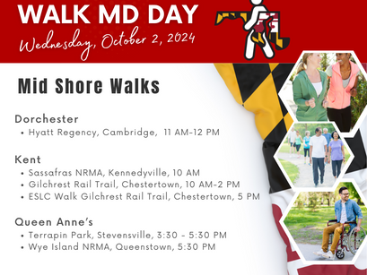 Today, October 2nd,  is Walk Maryland Day!