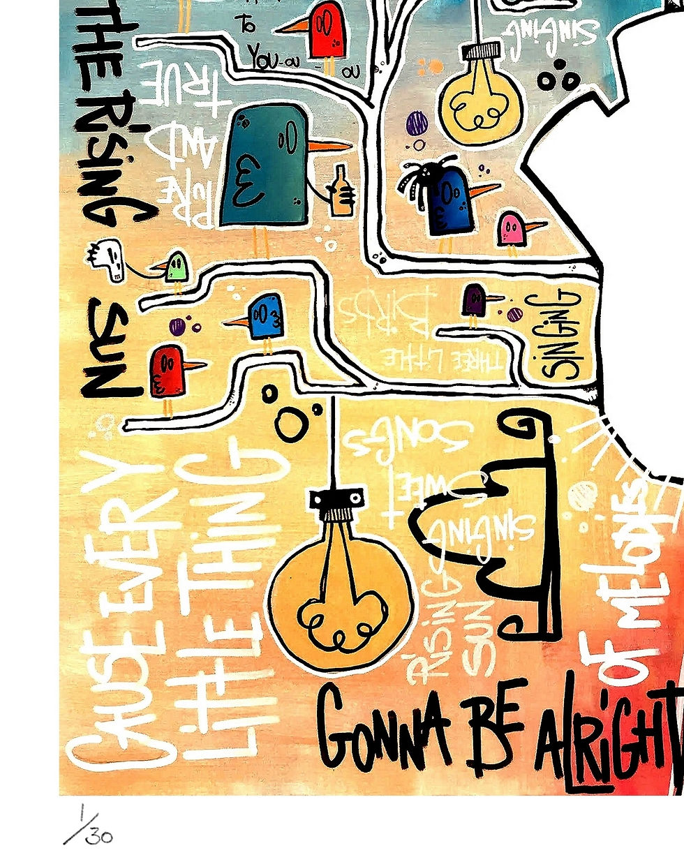 Miniature : Three little birds