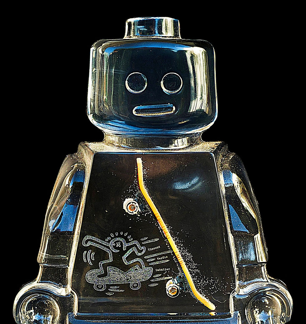 Thumbnail: Vincent Sabatier - Roboclusion - Keith Haring