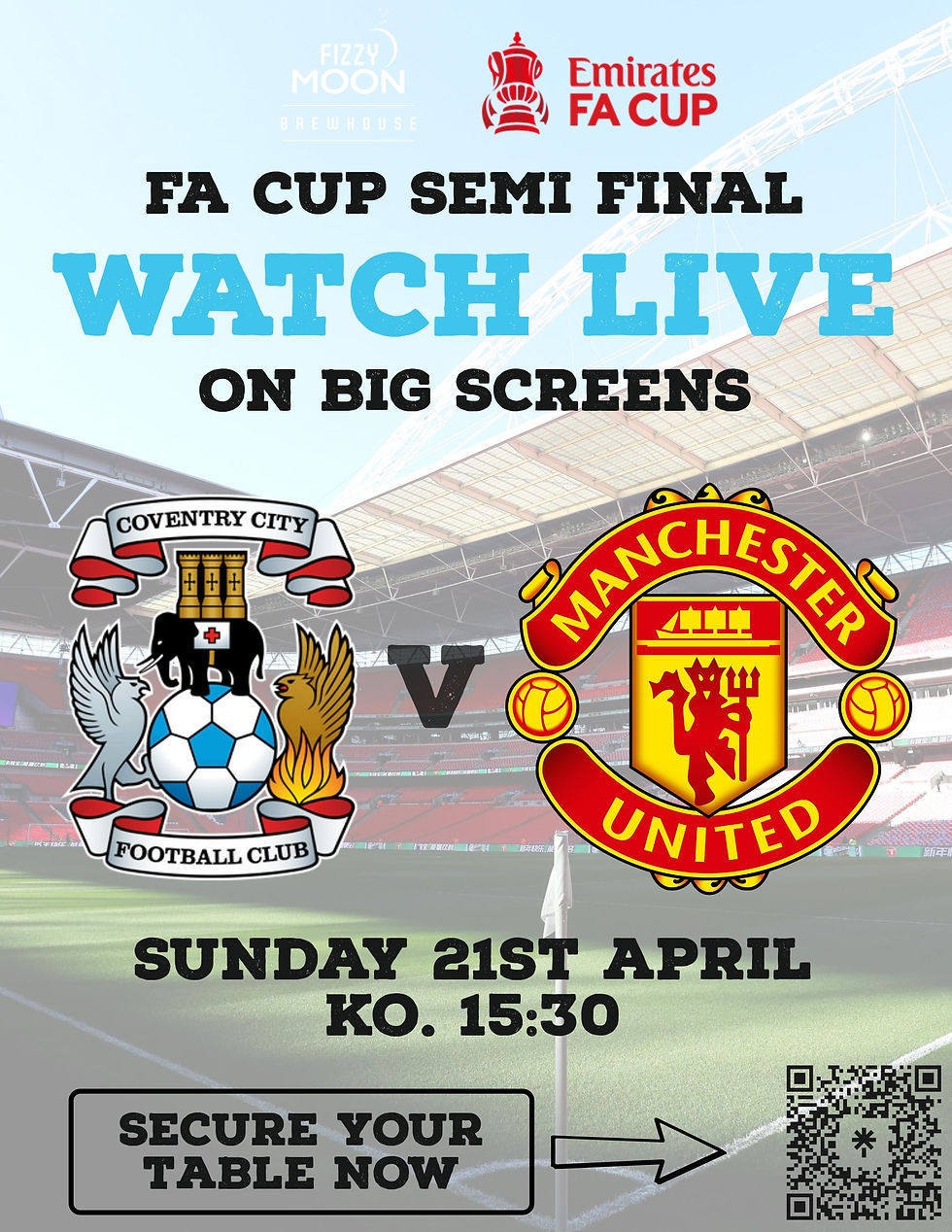 Coventry City v. Manchester United Live