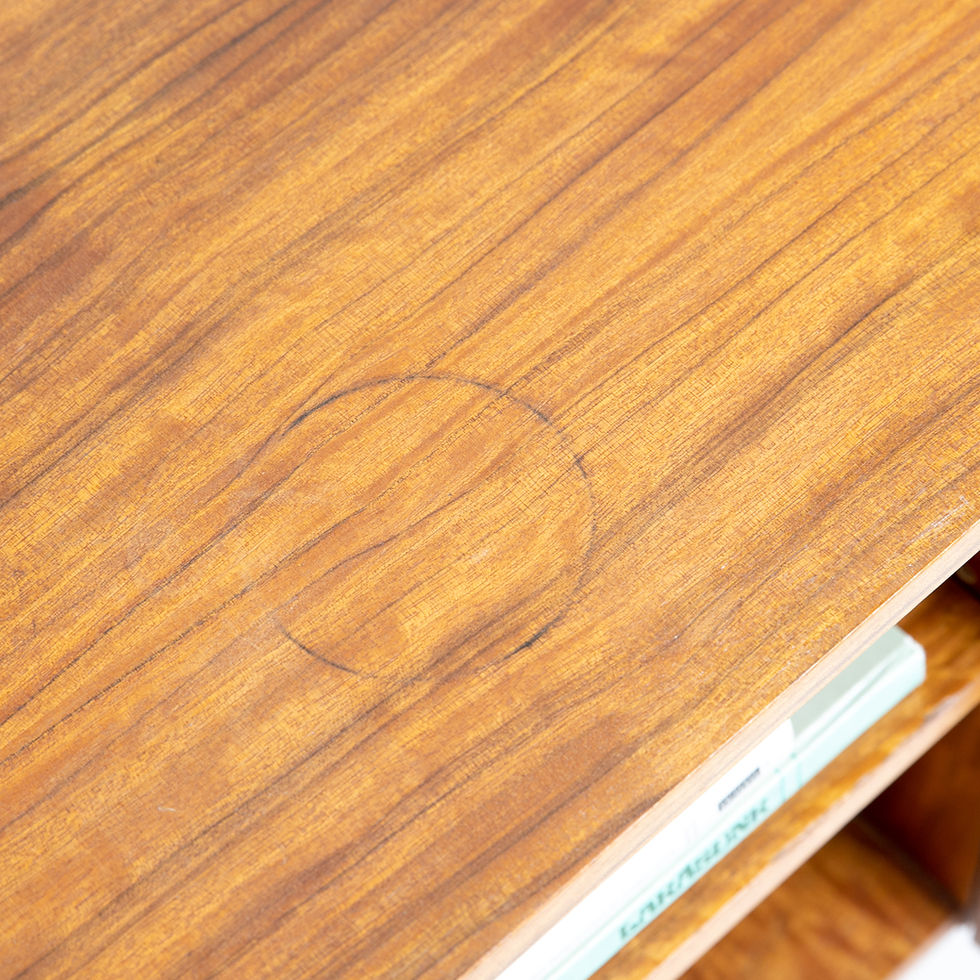 Thumbnail: Large desk with front bookshelf by Joachim Nebelung