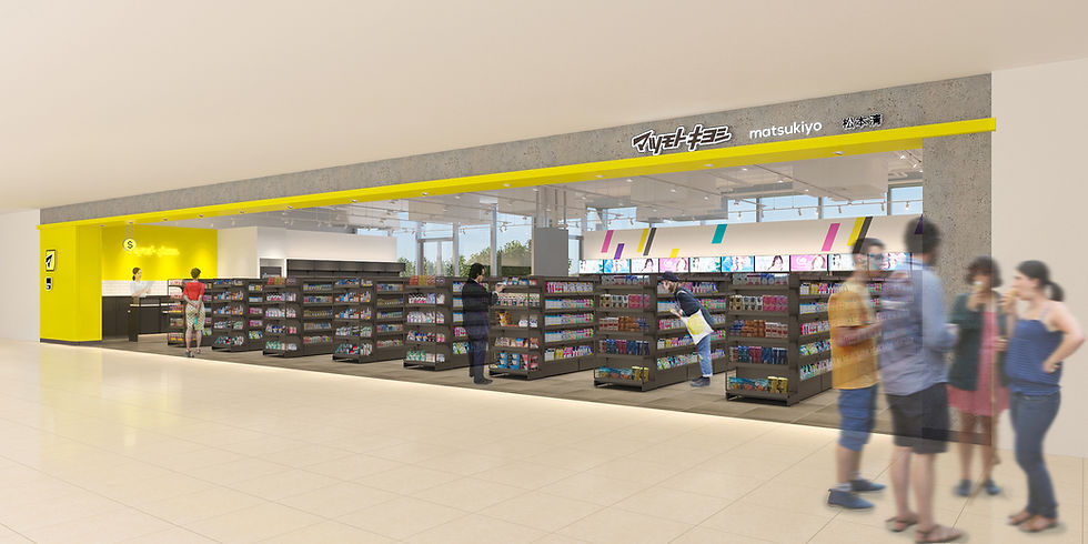 松本清第16間分店 10月23日正式進駐V WALK