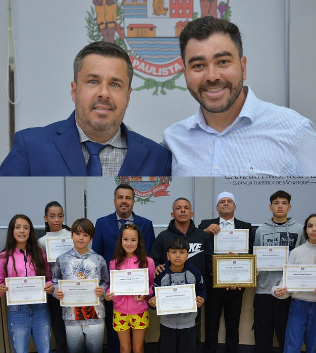 Vereador Thiago Nunes homenageia médico e equipe de jiu-jitsu pelo trabalho no Distrito de São João Novo