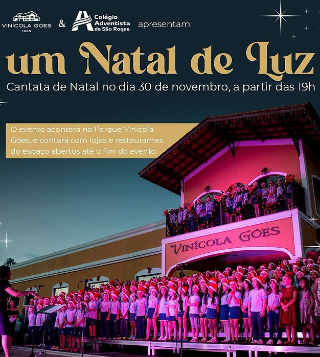 Vinícola Góes apresenta o seu calendário de comemorações natalinas